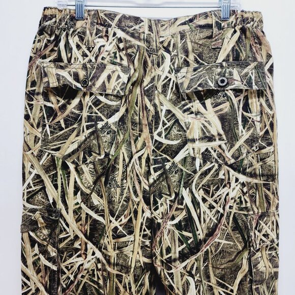 Mossy Oak Mens Camouflage cargo Pants 32X34 Outdoor Hunting Apparel - Picture 12 of 13